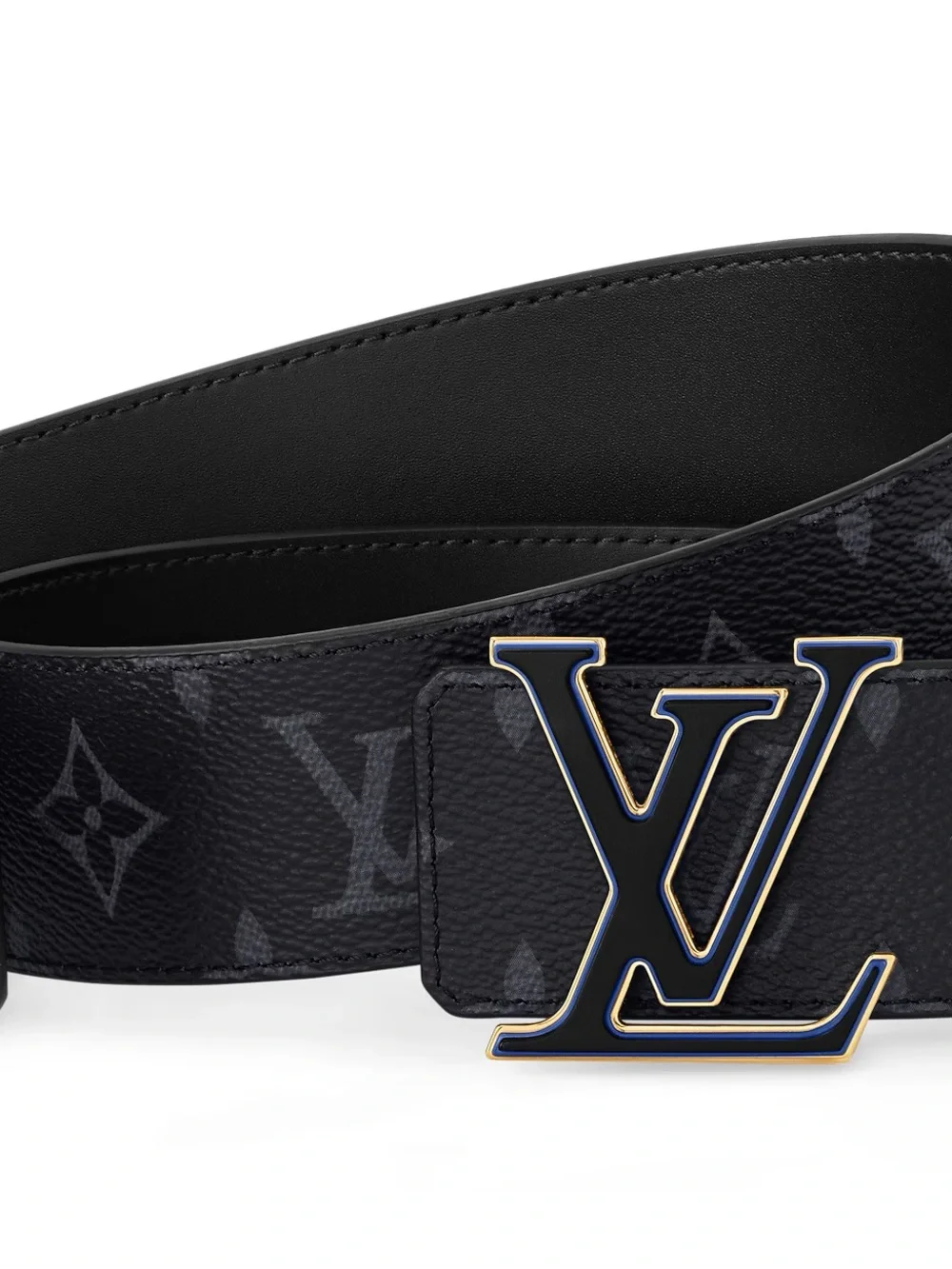 Louis Vuitton LV 3 Steps 40mm Reversible Monogram Eclipse Belt M0341